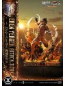 Ataque a los Titanes (TV Animation) Ultimate Diorama Masterline Estatua Eren Yeager Attack Titan Bonus Version 81 cm