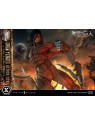 Ataque a los Titanes (TV Animation) Ultimate Diorama Masterline Estatua Eren Yeager Attack Titan Bonus Version 81 cm