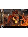 Ataque a los Titanes (TV Animation) Ultimate Diorama Masterline Estatua Eren Yeager Attack Titan Bonus Version 81 cm