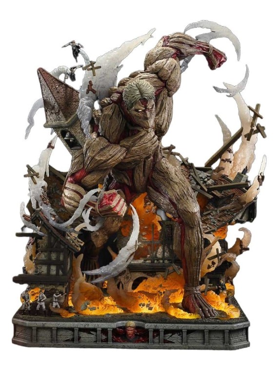 Ataque a los Titanes (TV animation) Ultimate Diorama Masterline Estatua Reiner Braun Armored Titan Bonus Version (75 cm)