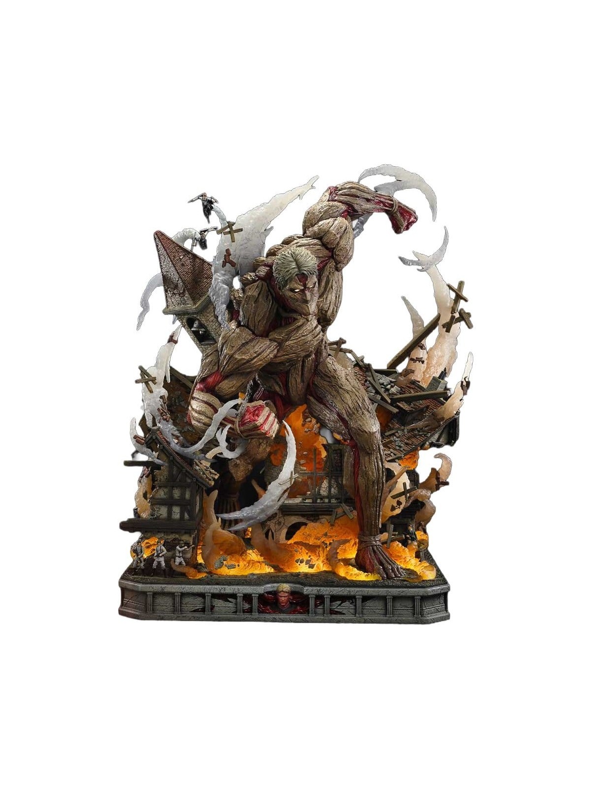 Ataque a los Titanes (TV animation) Ultimate Diorama Masterline Estatua Reiner Braun Armored Titan Bonus Version (75 cm)