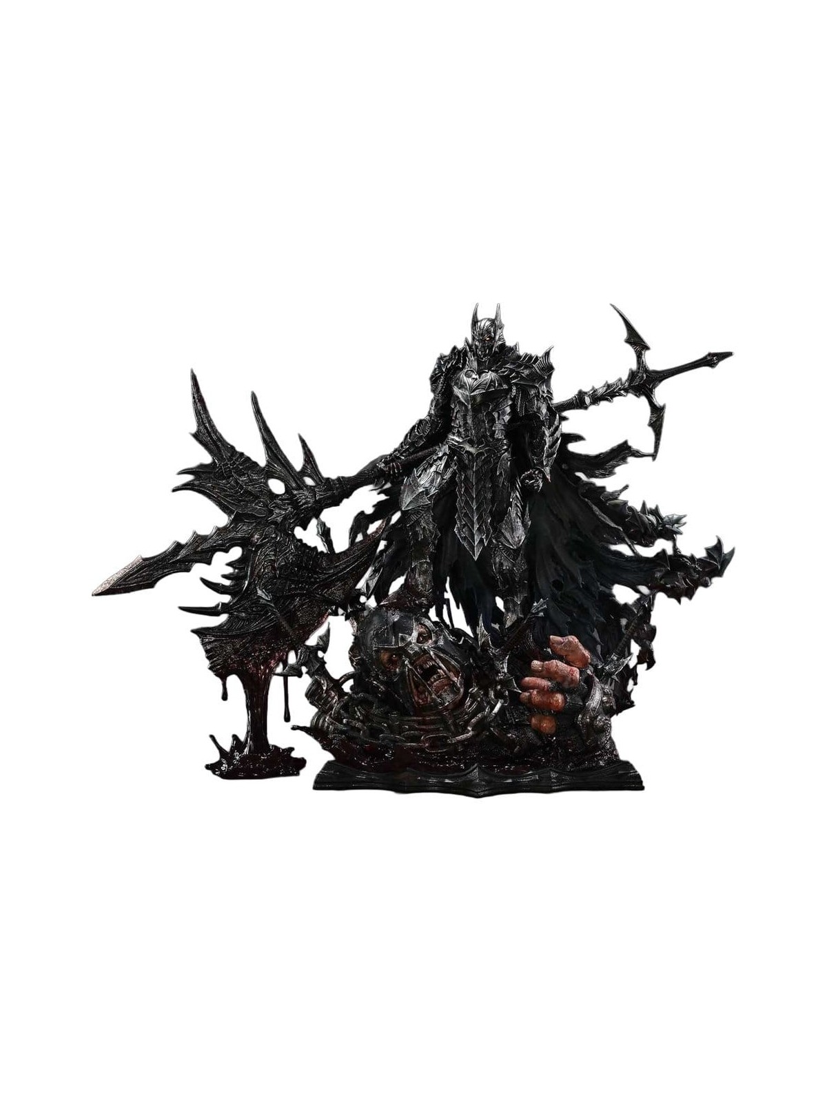 DC Comics Estatua Ultimate Premium Masterline Series 1/4 Batman The Berserker Rage Mode DX Bonus Version (93 cm)