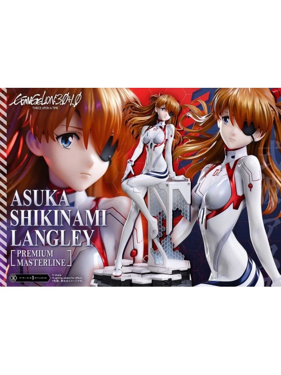 Evangelion: 3.0 + 1.0 Thrice Upon A Time Estatua Premium Masterline Series 1/4 Asuka Shikinami Langley Bonus Ver. (46 cm)