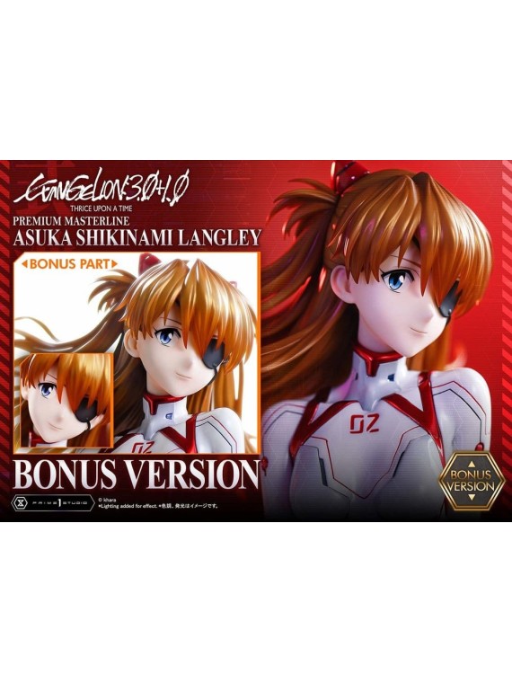 Evangelion: 3.0 + 1.0 Thrice Upon A Time Estatua Premium Masterline Series 1/4 Asuka Shikinami Langley Bonus Ver. (46 cm)