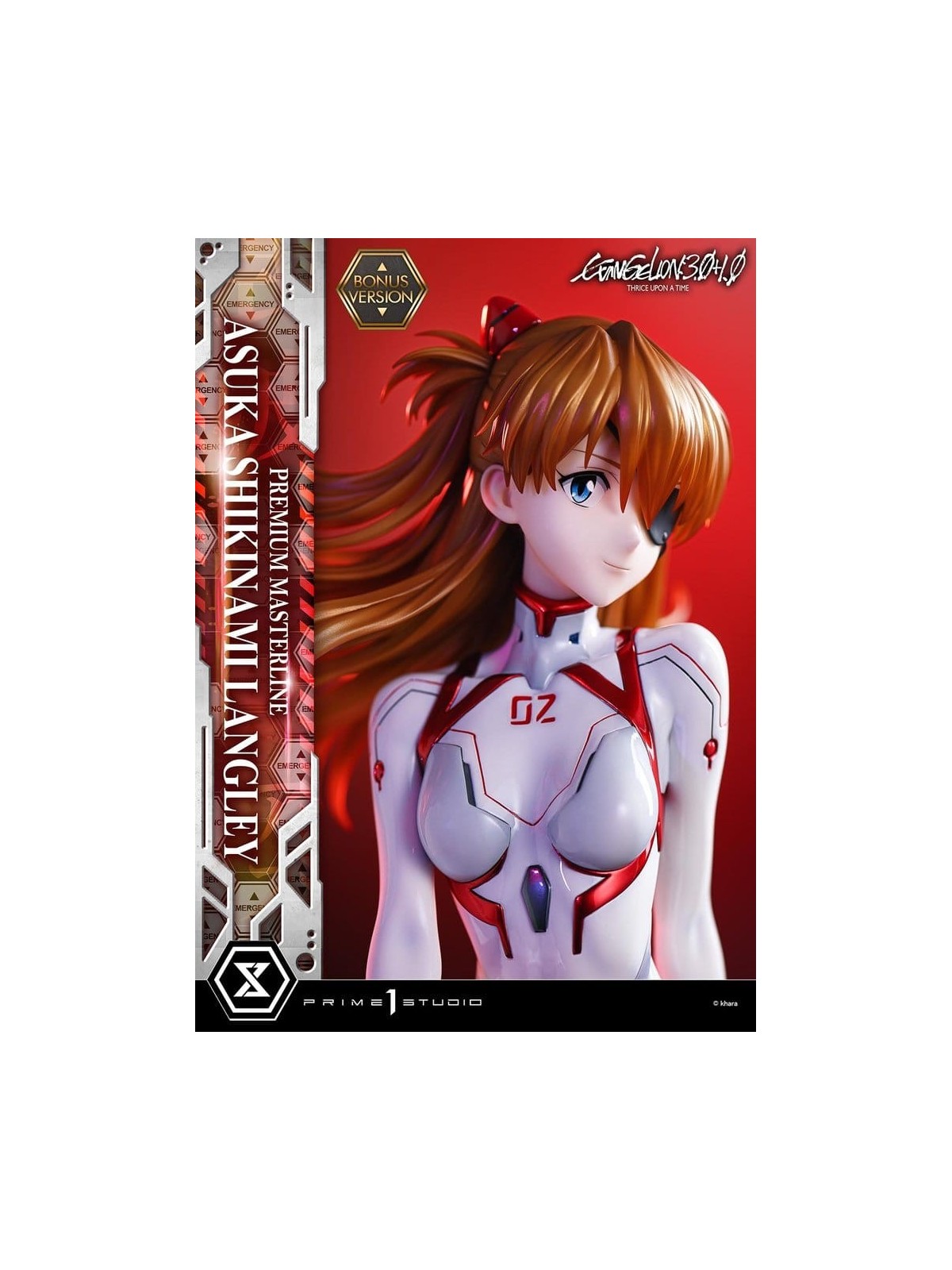 Evangelion: 3.0 + 1.0 Thrice Upon A Time Estatua Premium Masterline Series 1/4 Asuka Shikinami Langley Bonus Ver. (46 cm)