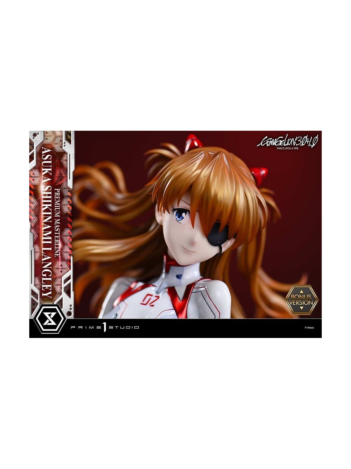Evangelion: 3.0 + 1.0 Thrice Upon A Time Estatua Premium Masterline Series 1/4 Asuka Shikinami Langley Bonus Ver. (46 cm)