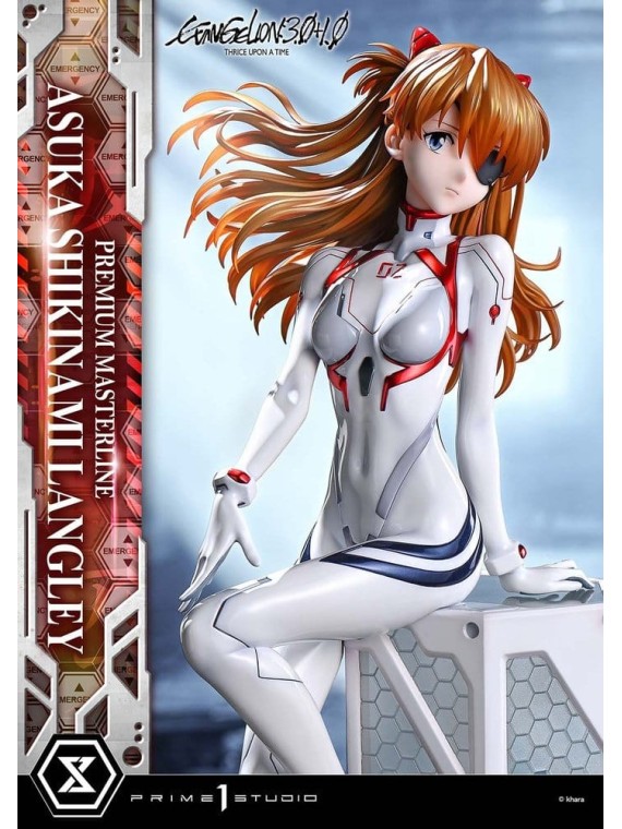 Evangelion: 3.0 + 1.0 Thrice Upon A Time Estatua Premium Masterline Series 1/4 Asuka Shikinami Langley Bonus Ver. (46 cm)