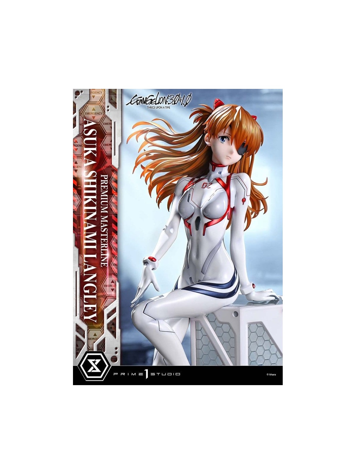 Evangelion: 3.0 + 1.0 Thrice Upon A Time Estatua Premium Masterline Series 1/4 Asuka Shikinami Langley Bonus Ver. (46 cm)
