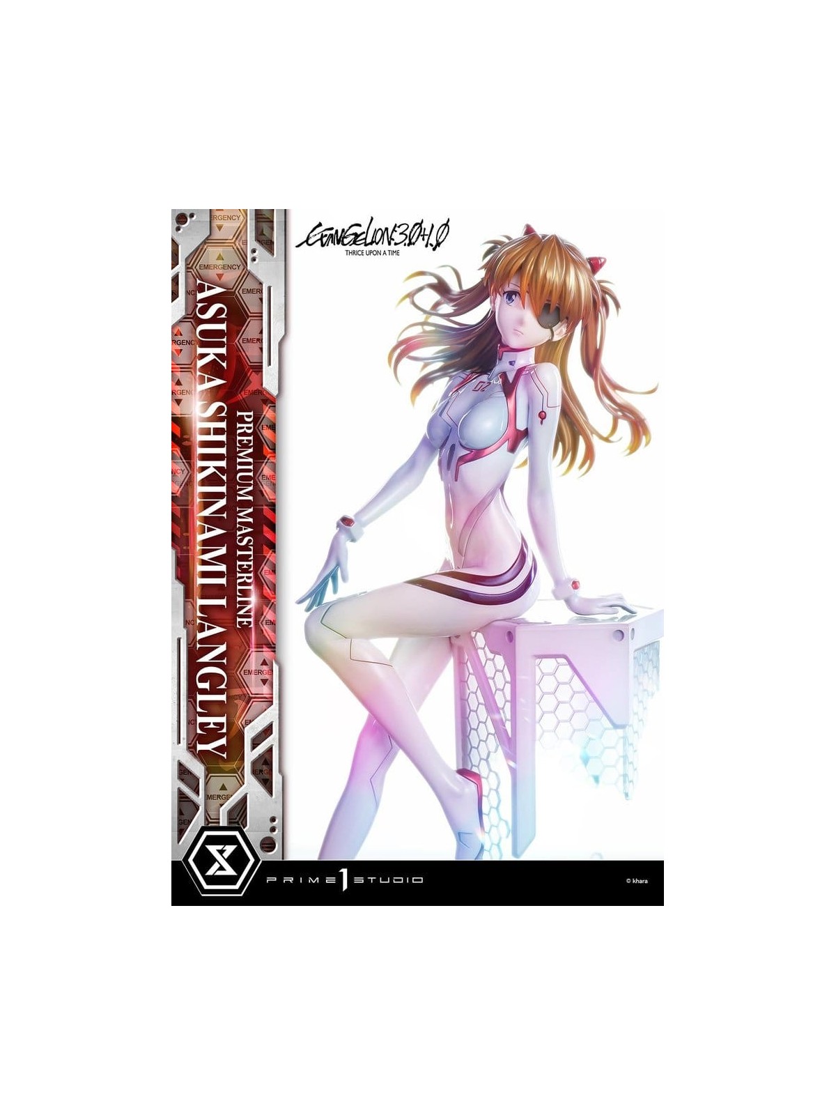 Evangelion: 3.0 + 1.0 Thrice Upon A Time Estatua Premium Masterline Series 1/4 Asuka Shikinami Langley Bonus Ver. (46 cm)