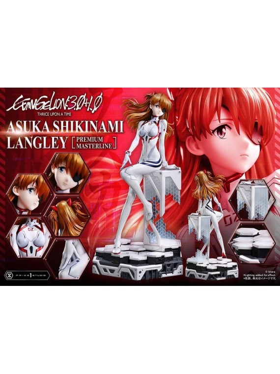Evangelion: 3.0 + 1.0 Thrice Upon A Time Estatua Premium Masterline Series 1/4 Asuka Shikinami Langley Bonus Ver. (46 cm)