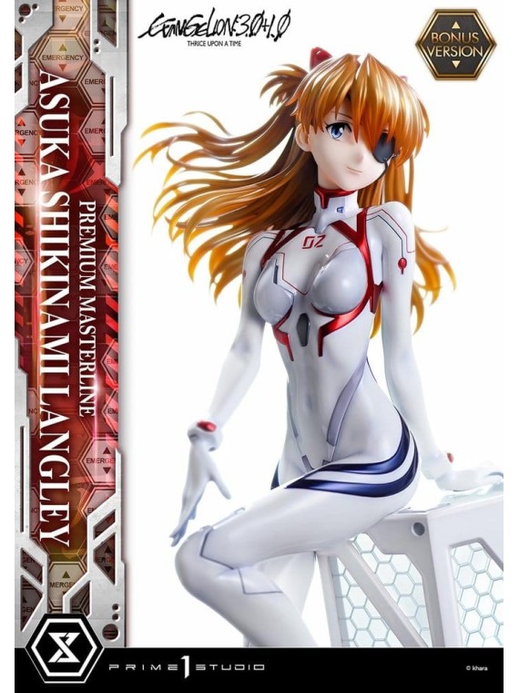 Evangelion: 3.0 + 1.0 Thrice Upon A Time Estatua Premium Masterline Series 1/4 Asuka Shikinami Langley Bonus Ver. (46 cm)