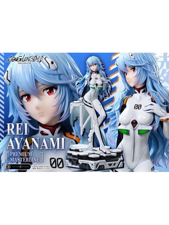Evangelion: 3.0 + 1.0 Thrice Upon A Time Estatua Premium Masterline Series 1/4 Rei Ayanami Bonus Ver. (46 cm)