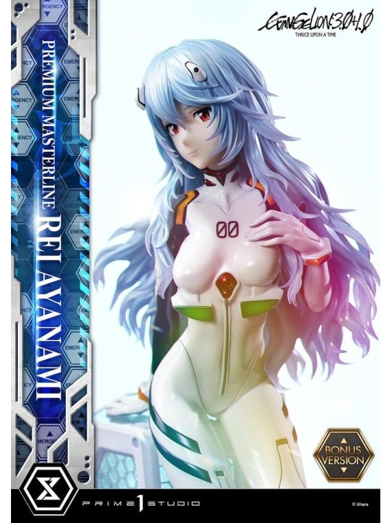 Evangelion: 3.0 + 1.0 Thrice Upon A Time Estatua Premium Masterline Series 1/4 Rei Ayanami Bonus Ver. (46 cm)