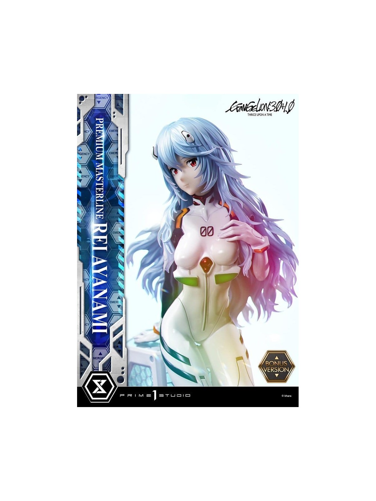 Evangelion: 3.0 + 1.0 Thrice Upon A Time Estatua Premium Masterline Series 1/4 Rei Ayanami Bonus Ver. (46 cm)