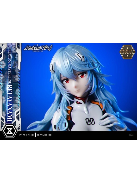 Evangelion: 3.0 + 1.0 Thrice Upon A Time Estatua Premium Masterline Series 1/4 Rei Ayanami Bonus Ver. (46 cm)