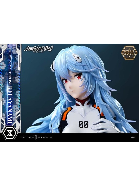 Evangelion: 3.0 + 1.0 Thrice Upon A Time Estatua Premium Masterline Series 1/4 Rei Ayanami Bonus Ver. (46 cm)