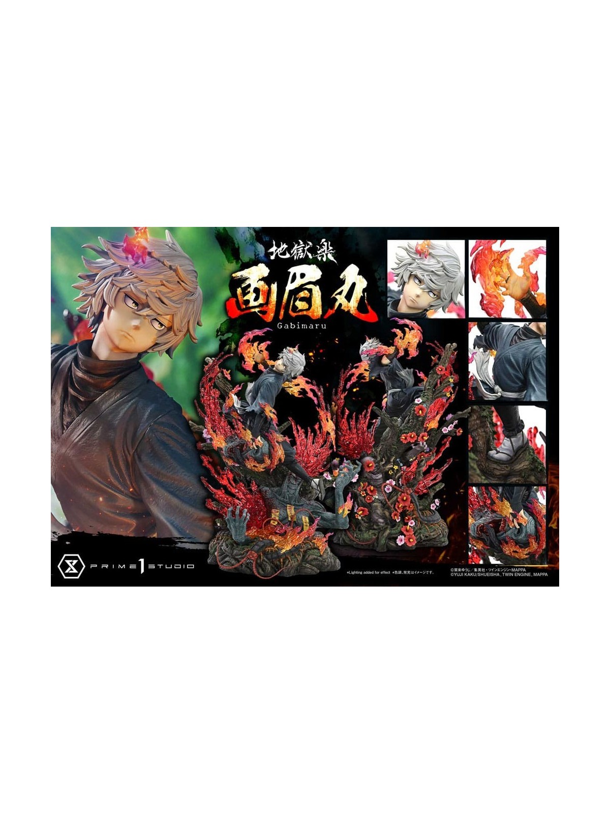 Hell´s Paradise Estatua Ultimate Premium Masterline Series 1/4 Gabimaru Bonus Version (62 cm)