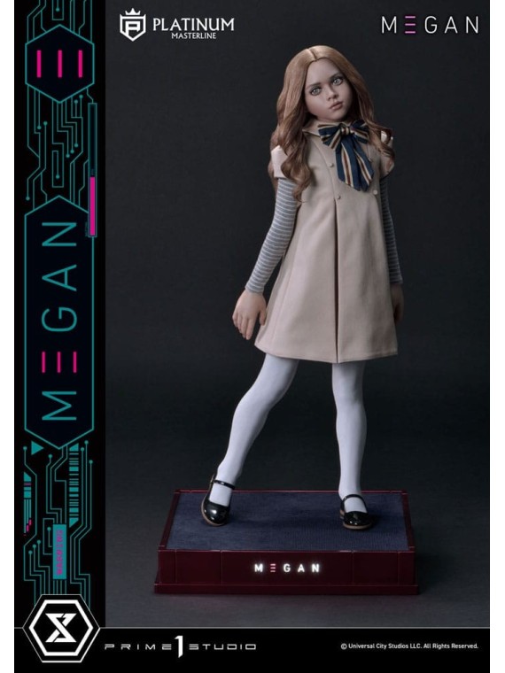 M3gan Estatua Platimum Masterline Series 1/3 M3Gan Bonus Version (50 cm)