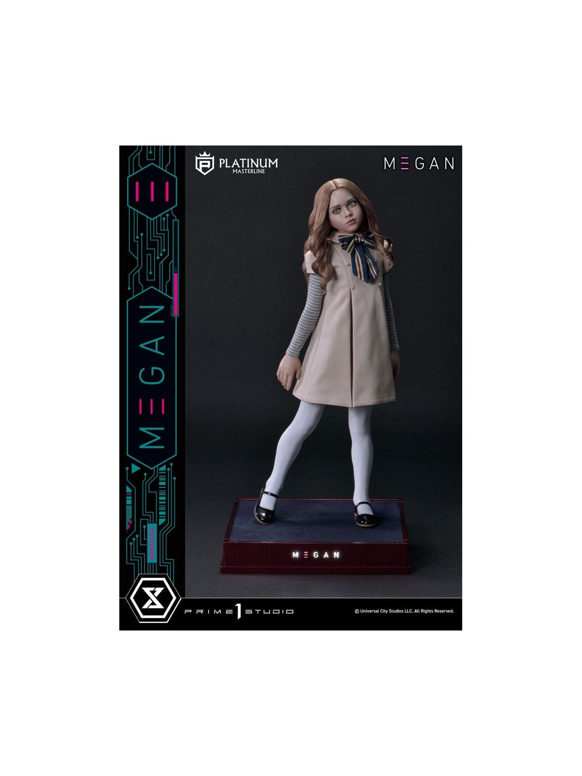 M3gan Estatua Platimum Masterline Series 1/3 M3Gan Bonus Version (50 cm)