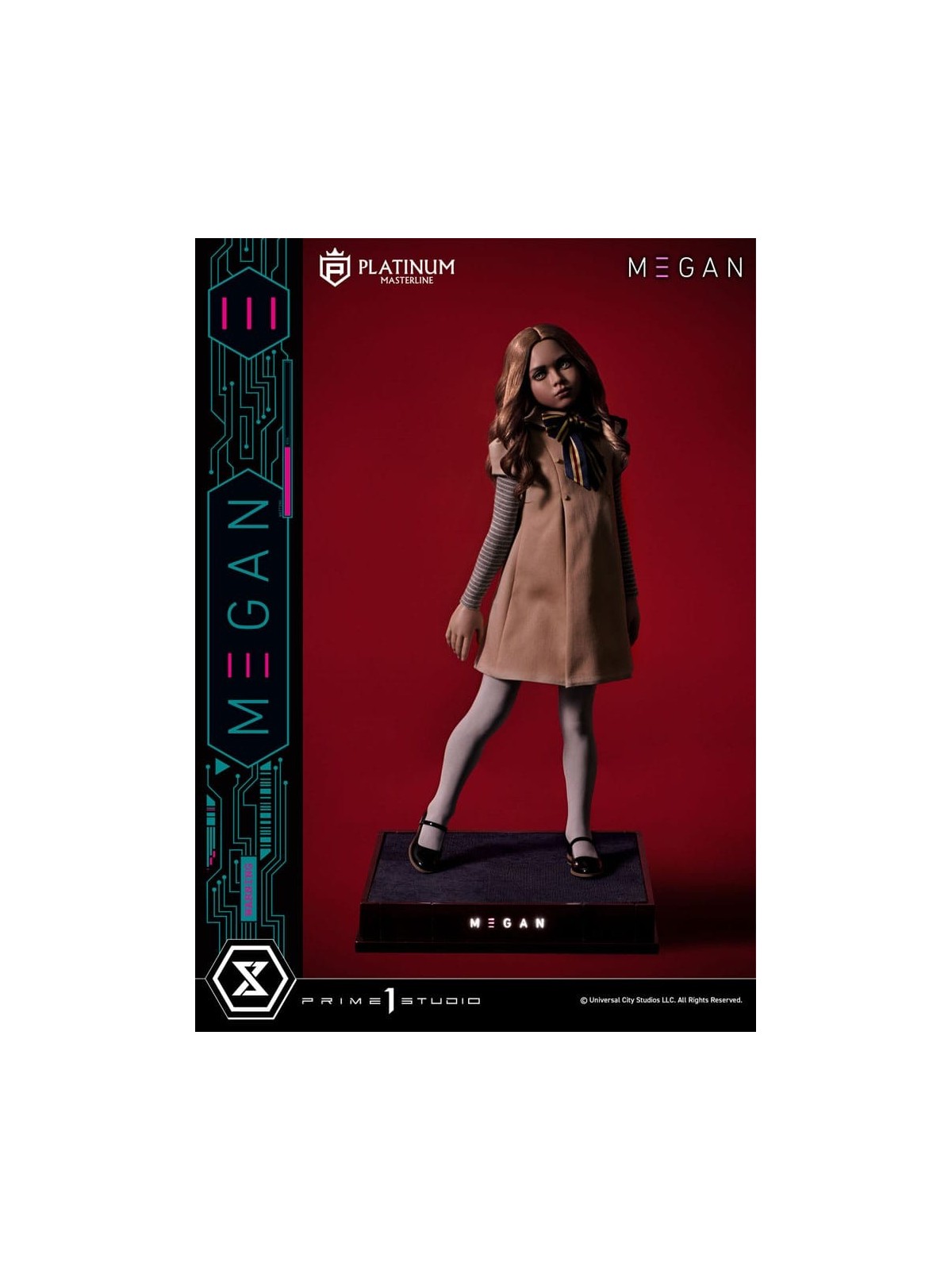 M3gan Estatua Platimum Masterline Series 1/3 M3Gan Bonus Version (50 cm)