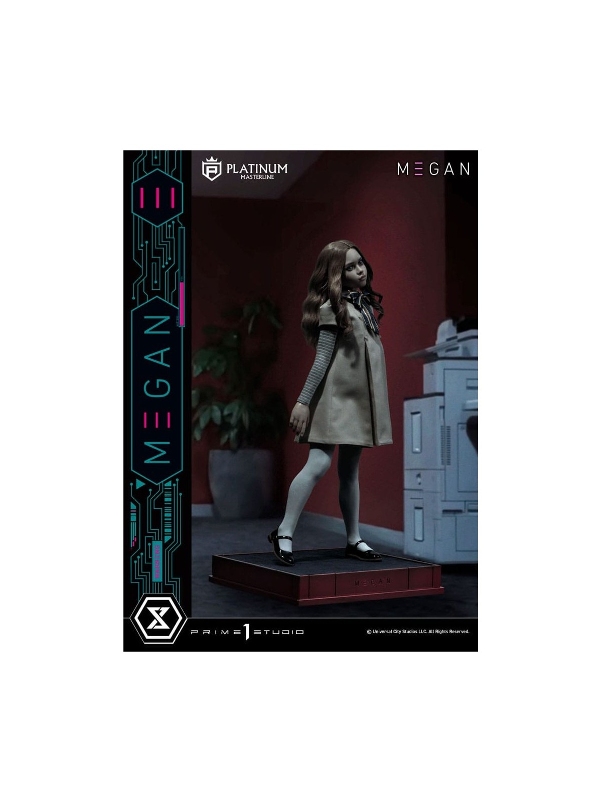 M3gan Estatua Platimum Masterline Series 1/3 M3Gan Bonus Version (50 cm)