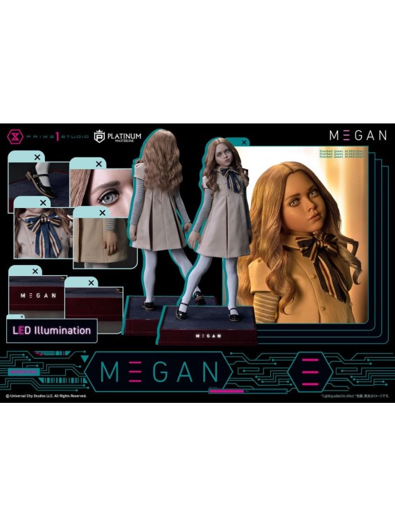 M3gan Estatua Platimum Masterline Series 1/3 M3Gan Bonus Version (50 cm)