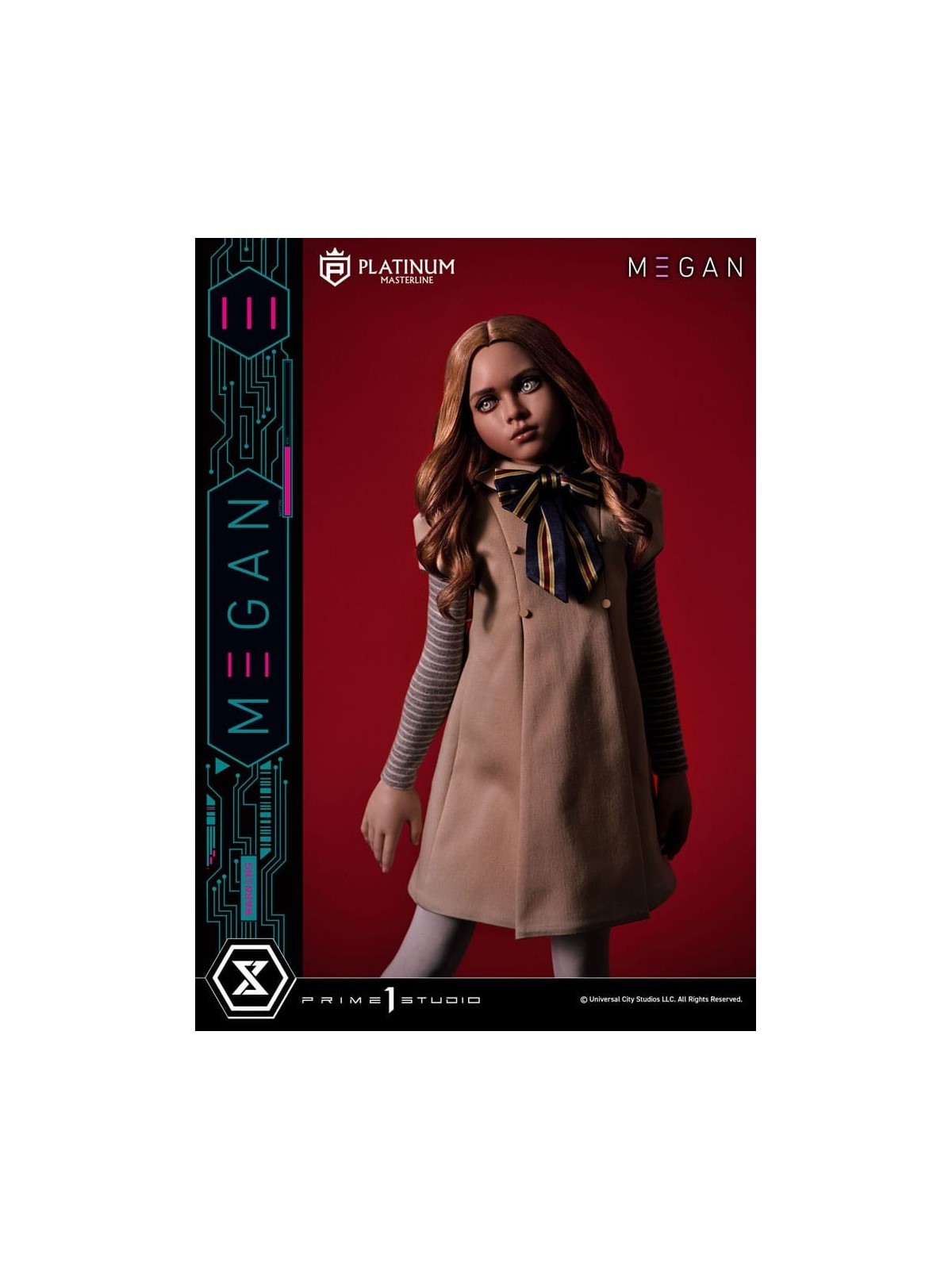 M3gan Estatua Platimum Masterline Series 1/3 M3Gan Bonus Version (50 cm)