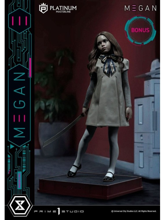 M3gan Estatua Platimum Masterline Series 1/3 M3Gan Bonus Version (50 cm)