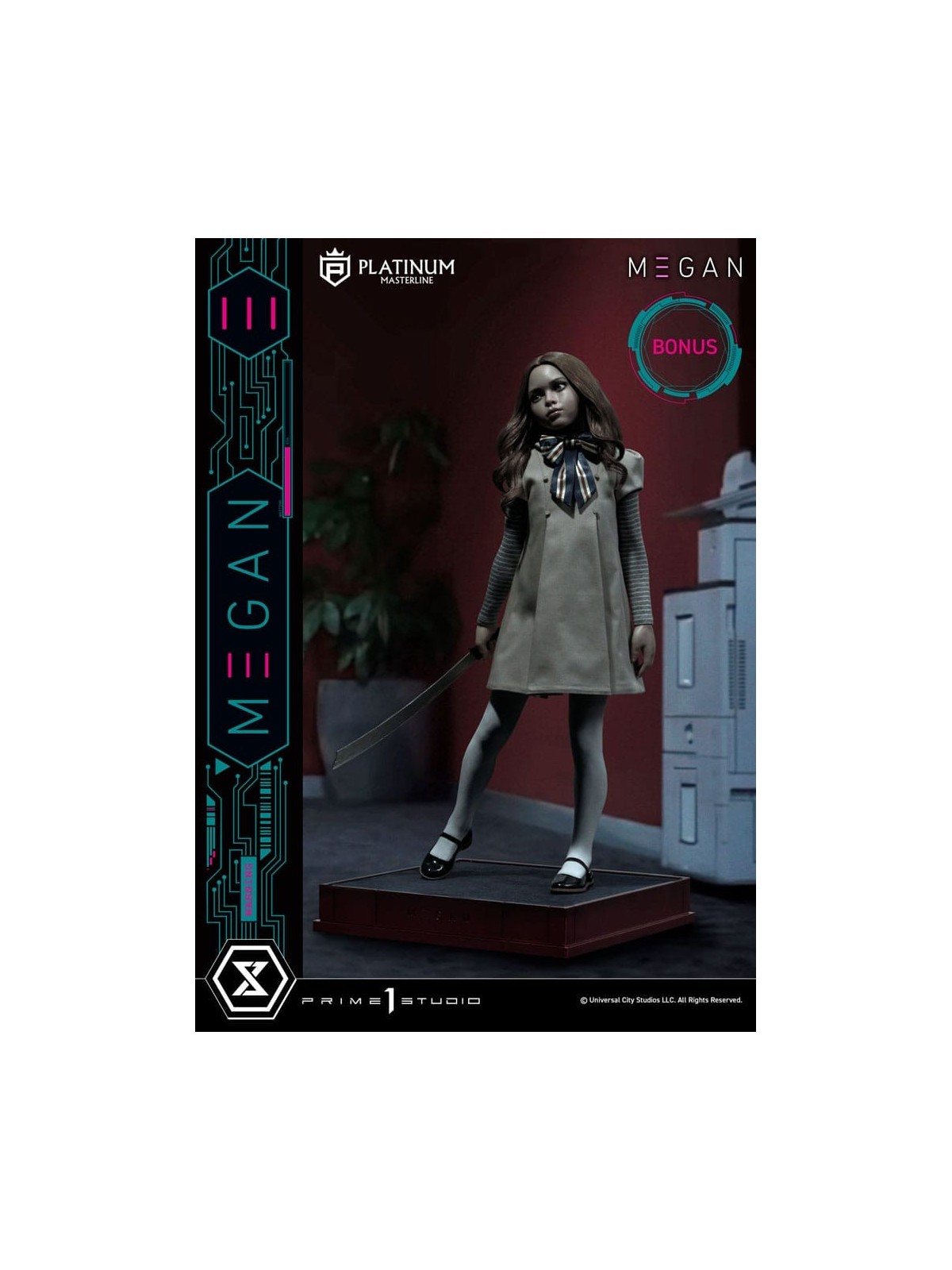 M3gan Estatua Platimum Masterline Series 1/3 M3Gan Bonus Version (50 cm)