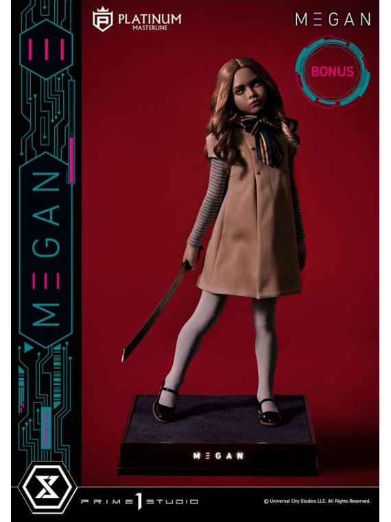 M3gan Estatua Platimum Masterline Series 1/3 M3Gan Bonus Version (50 cm)