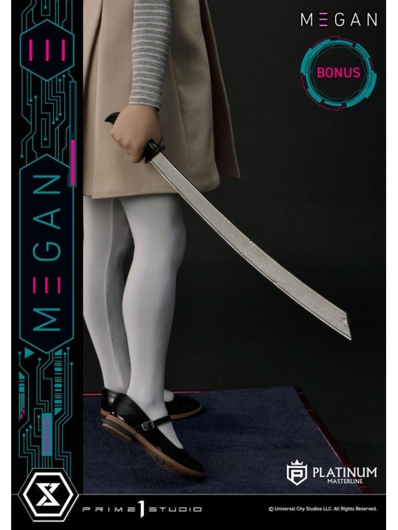M3gan Estatua Platimum Masterline Series 1/3 M3Gan Bonus Version (50 cm)