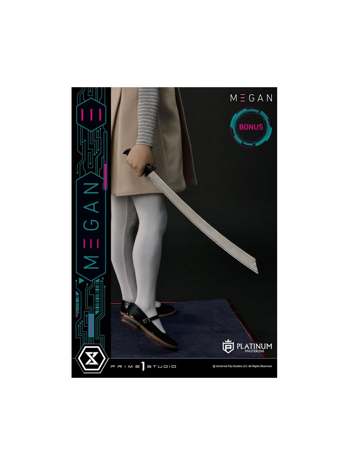 M3gan Estatua Platimum Masterline Series 1/3 M3Gan Bonus Version (50 cm)