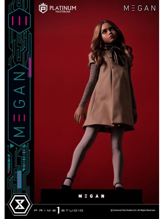 M3gan Estatua Platimum Masterline Series 1/3 M3Gan Bonus Version (50 cm)