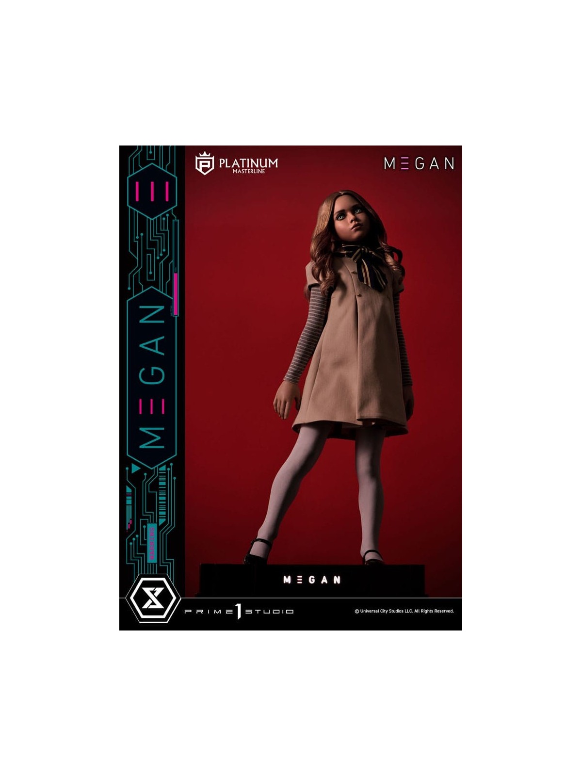 M3gan Estatua Platimum Masterline Series 1/3 M3Gan Bonus Version (50 cm)
