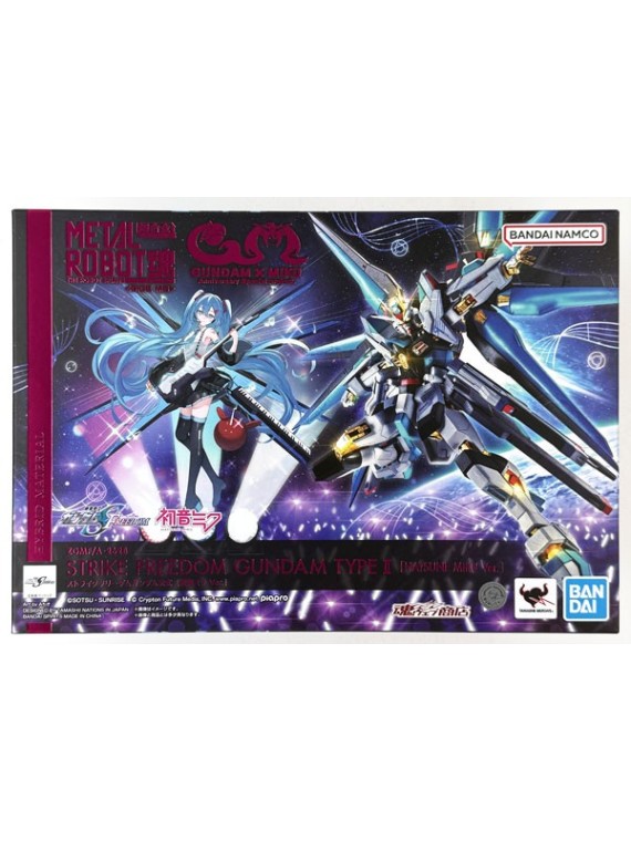 Metal Robot SIDE MS: MS Gundam SEED Destiny - Strike Freedom Gundam Type-2 (Hatsune Miku Ver) (Limited Edition)