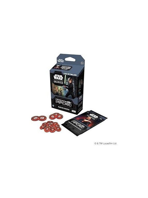 Star Wars Unlimited: Cenizas del Imperio - Mazo de Muestra (Luke Skywalker)