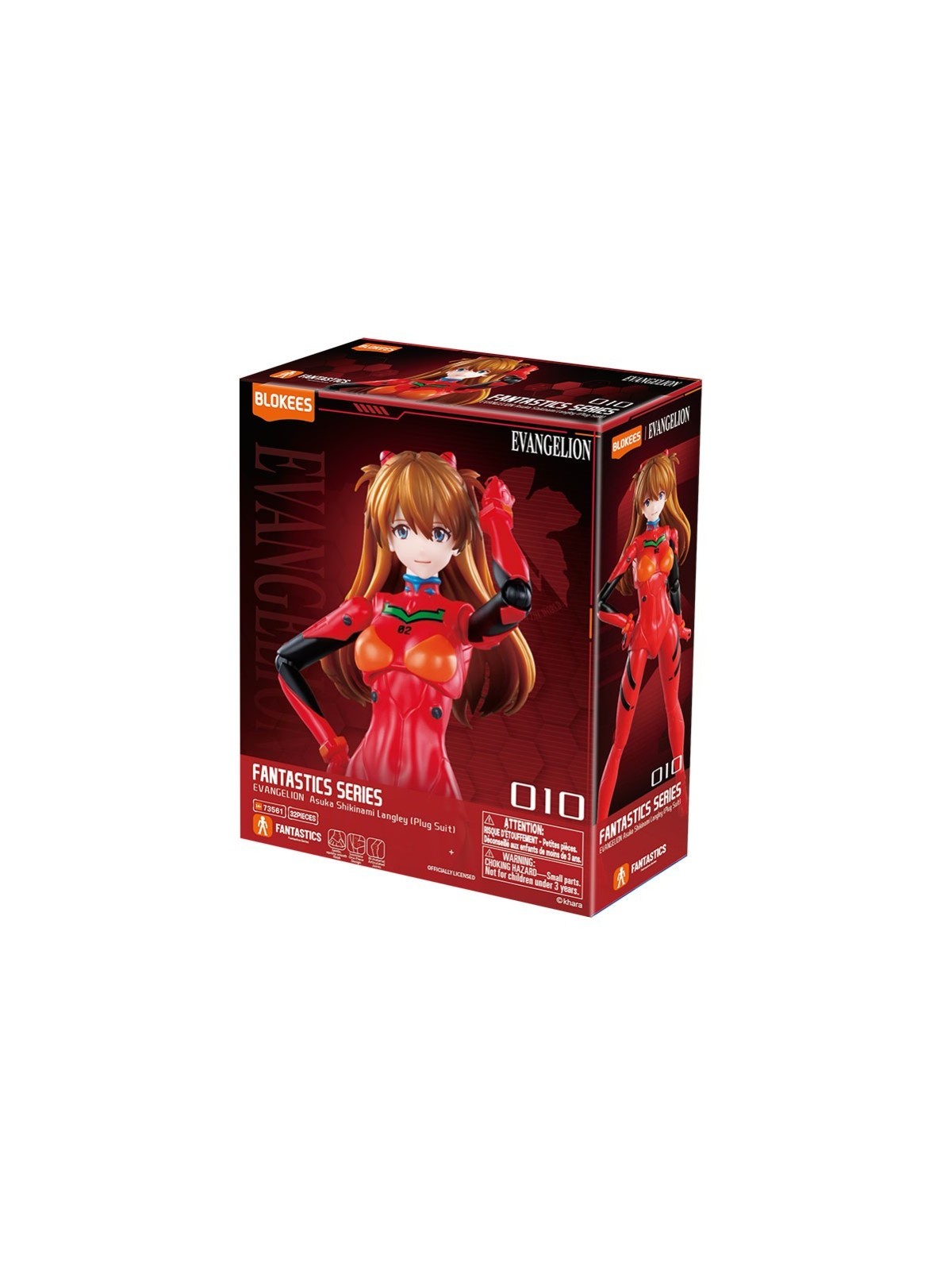 Blokees: Fantastics Series Evangelion – Asuka Shikinami Langley Plug Suit (73561)