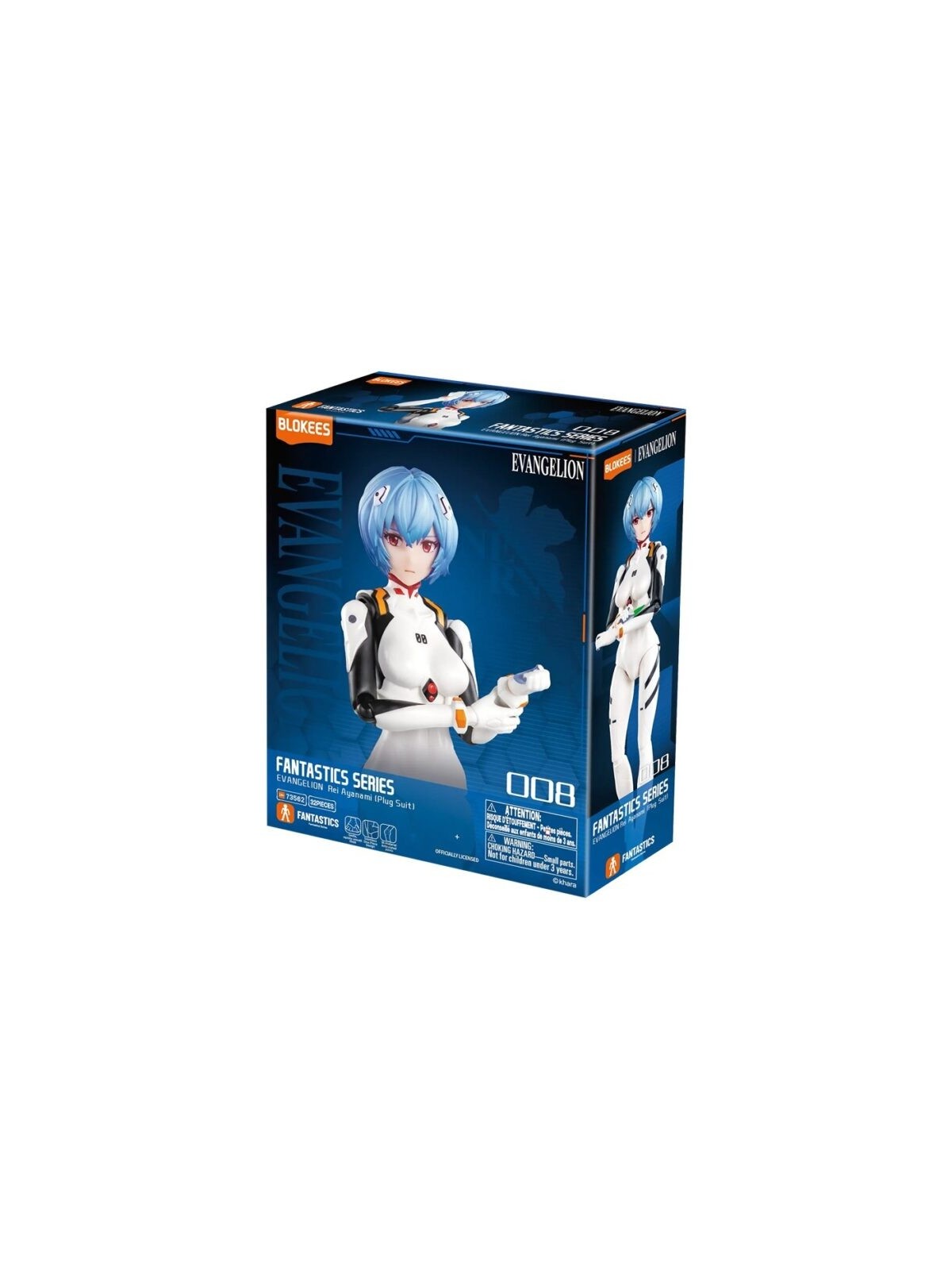 Blokees: Fantastics Series Evangelion – Rei Ayanami Plug Suit (73562)