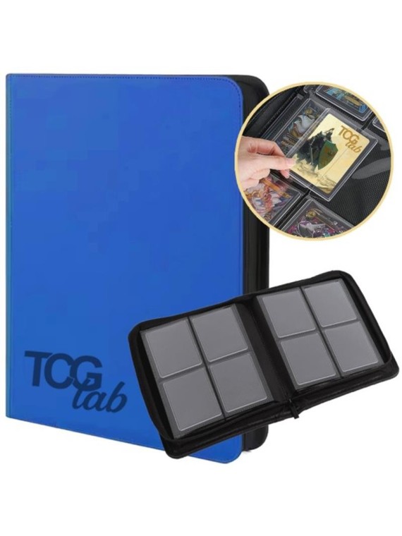 Album 9-Pocket Toploader (252 Toploaders) Blue