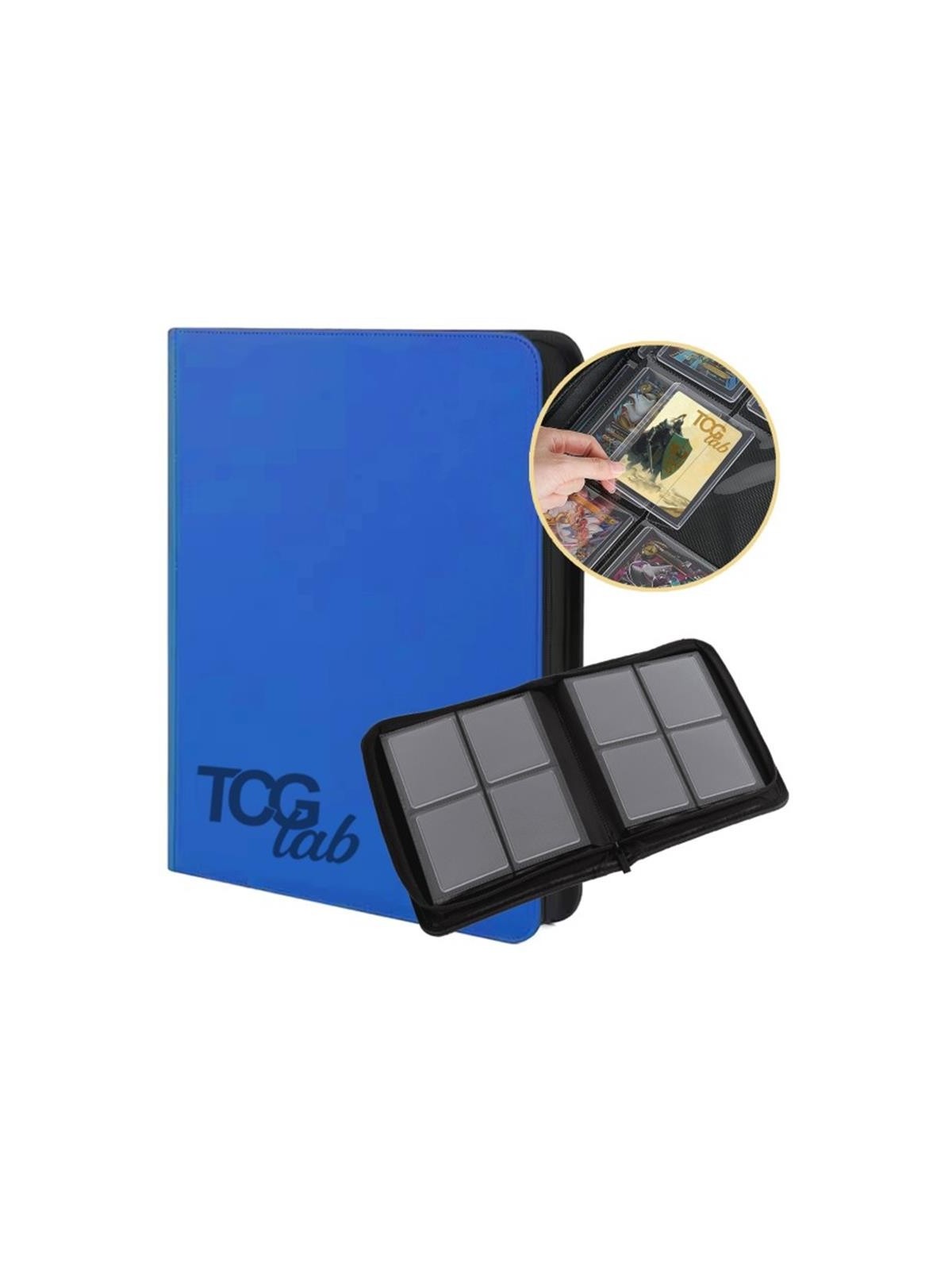 Album 9-Pocket Toploader (252 Toploaders) Blue