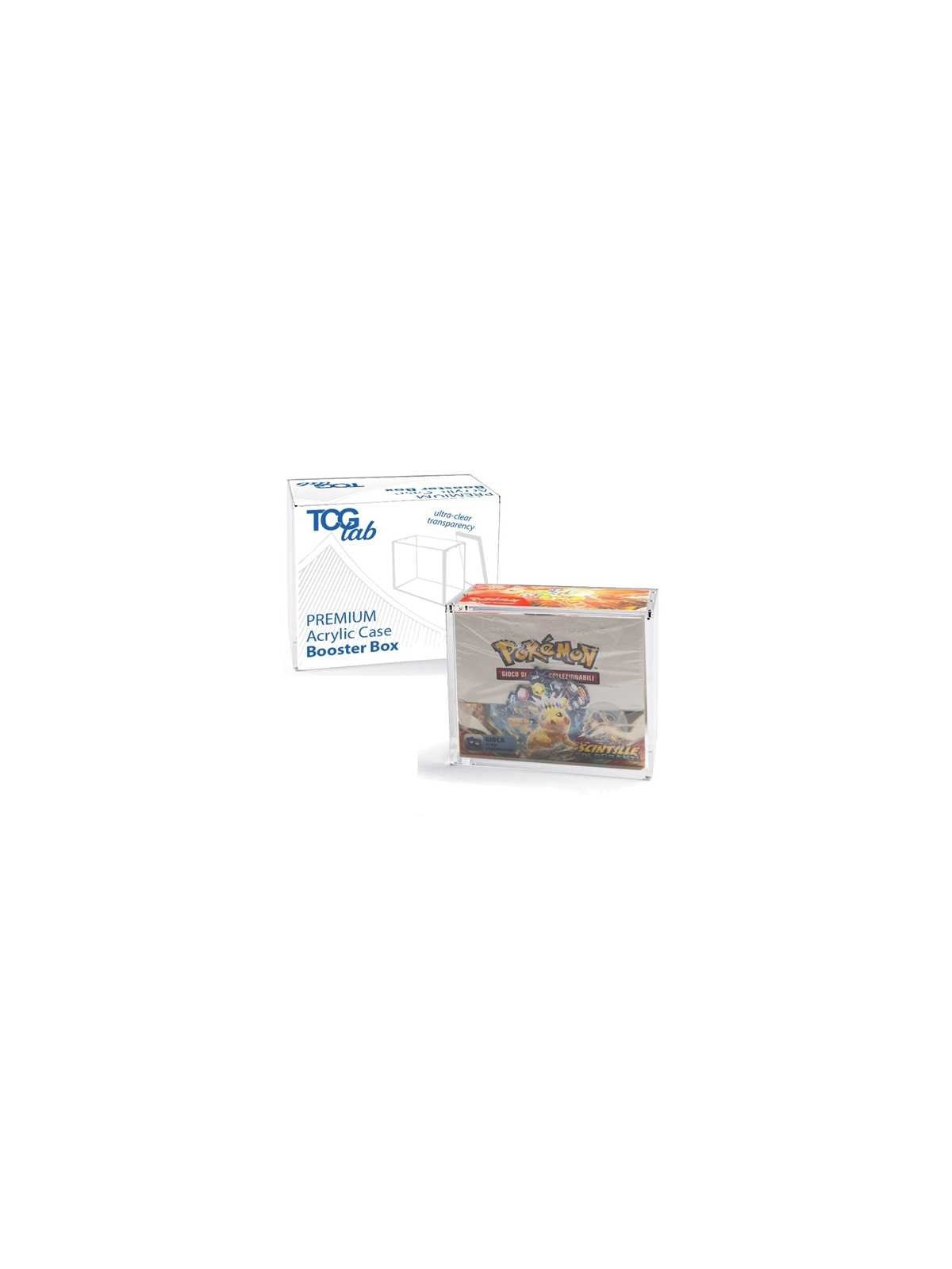 Funda Protectora Premium para Caja de Sobres Magneticos de Pokemon en Plexiglass