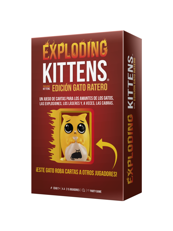 Compra Exploding Kittens de Exploding Kittens al mejor precio (19,99 €