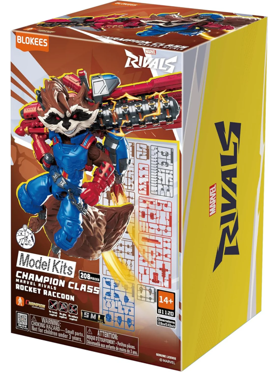 Blokees: Marvel Rivals Champion Classic 08 Rocket Raccoon (81120)