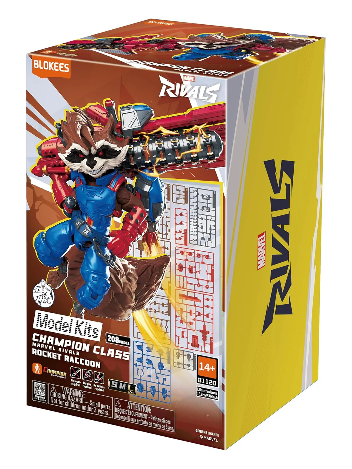 Blokees: Marvel Rivals Champion Classic 08 Rocket Raccoon (81120)