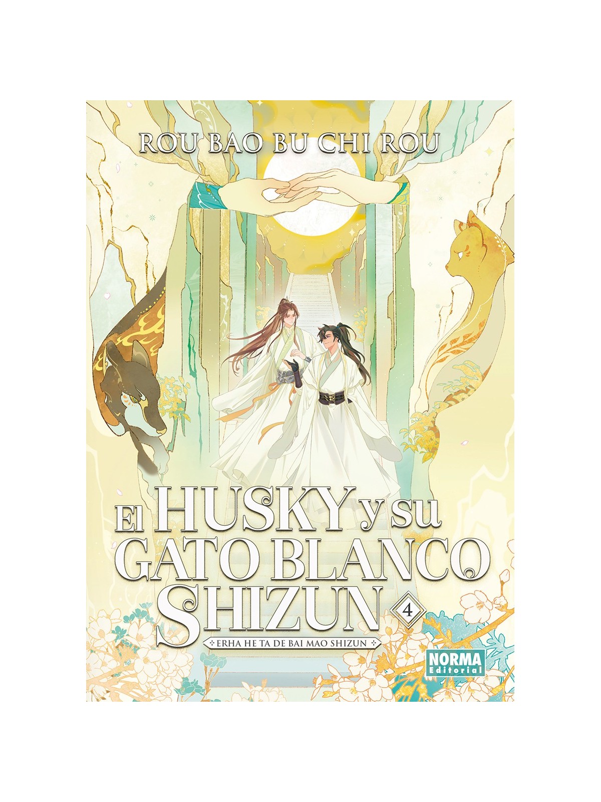 El Husky y su Gato Blanco Shizun 4