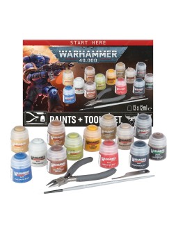 Compra Warhammer 40000: Paints + Tools Set (60-12) de Games Workshop a