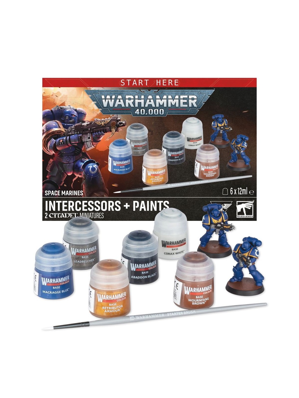 Compra Warhammer 40.000: Space Marines - Infernus Marines + Paints Set