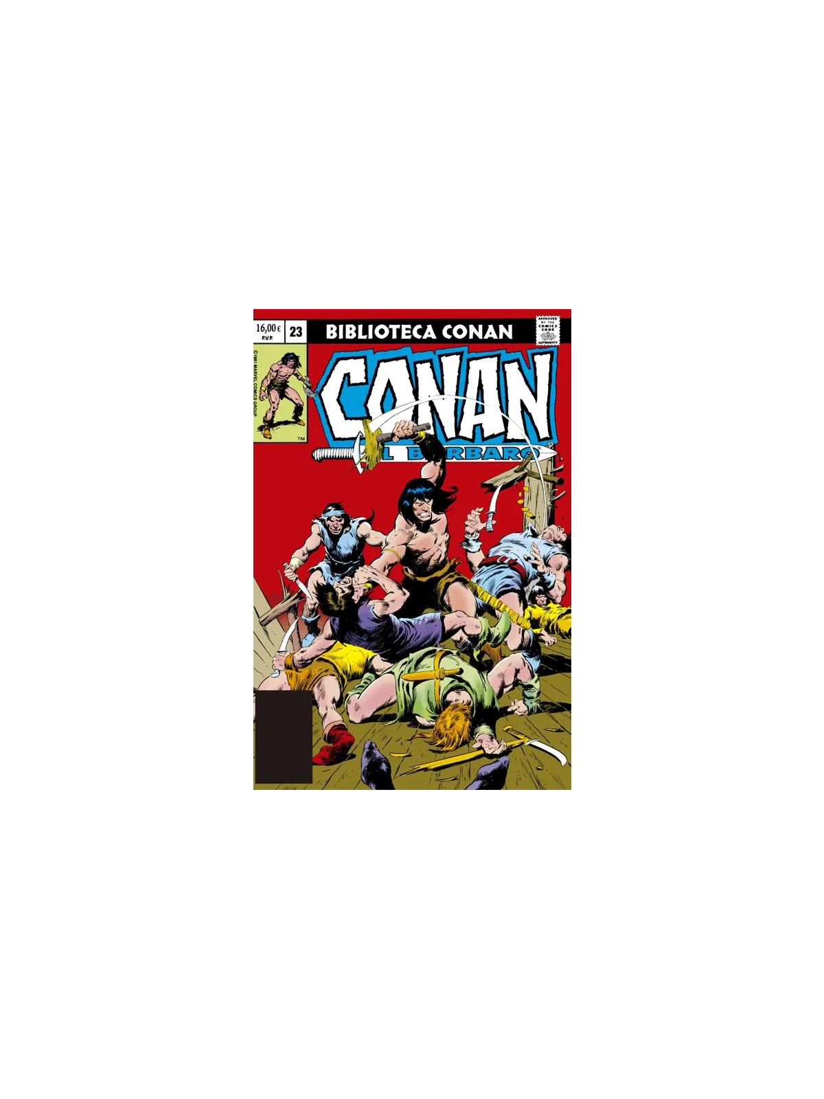Biblioteca Conan: Conan el Bárbaro 23 - Panini