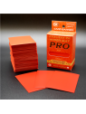 KMC Standard Sleeves Hyper Mat Pro Red (100 Sleeves)