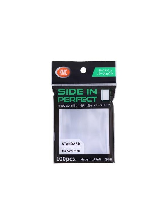 KMC Standard Sleeves: Side in Perfect (100 Sleeves)